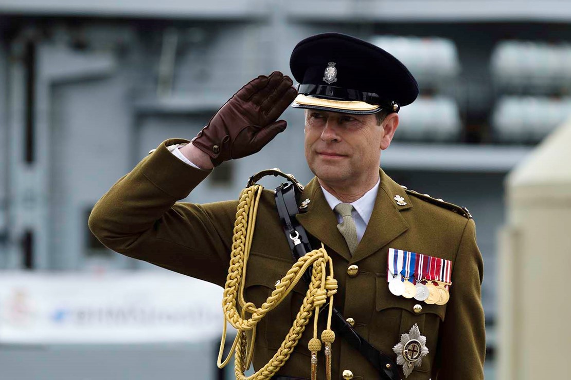 Royal Reception For Armed Forces
