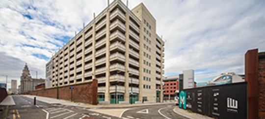 Liverpool Waters Multistory Car park (exterior)