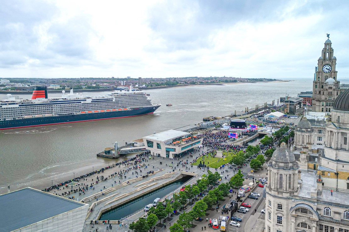 Queen Anne In Liverpool June 2024
