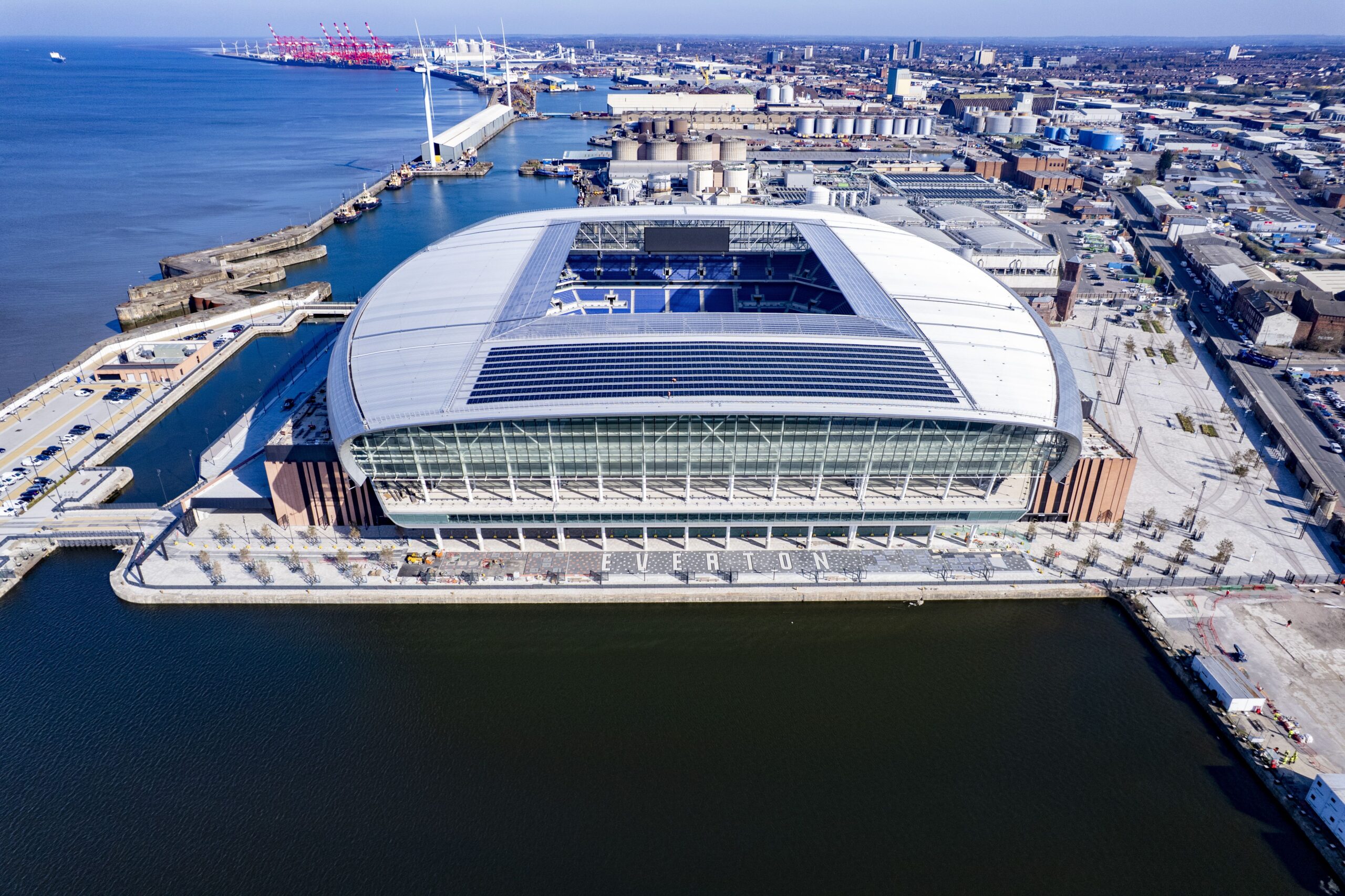 New Everton Stadium at Northern Docks