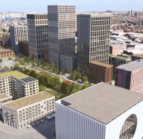 Still of Central docks from video