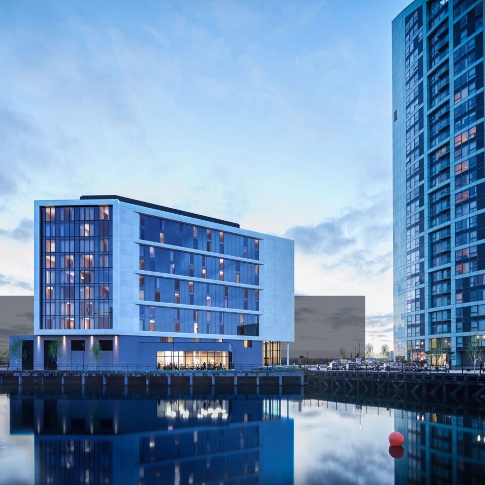 Waterfront hotel at Princes Dock