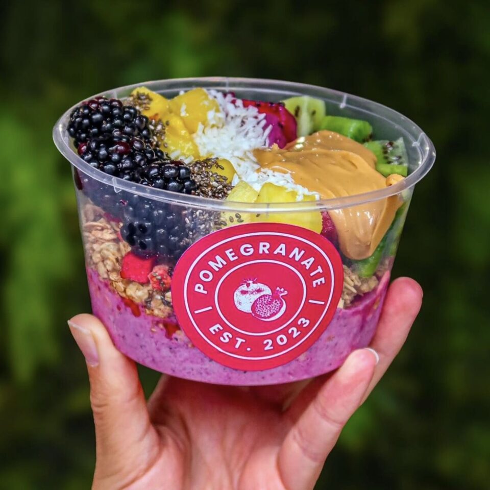 Pomegranate fruit bow/