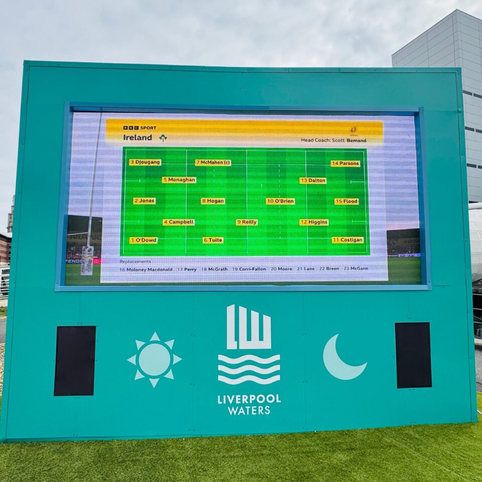 Summer screen at the Bus Yard