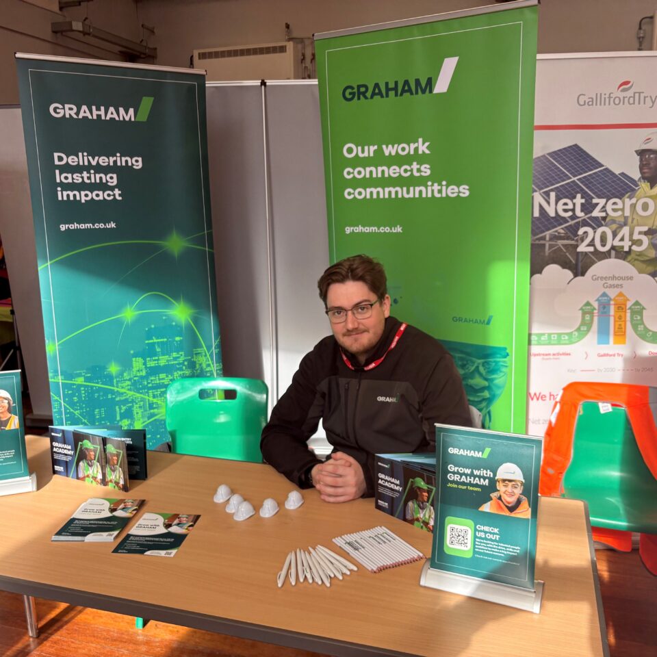Grahams representing Central Docks at Careers Fair